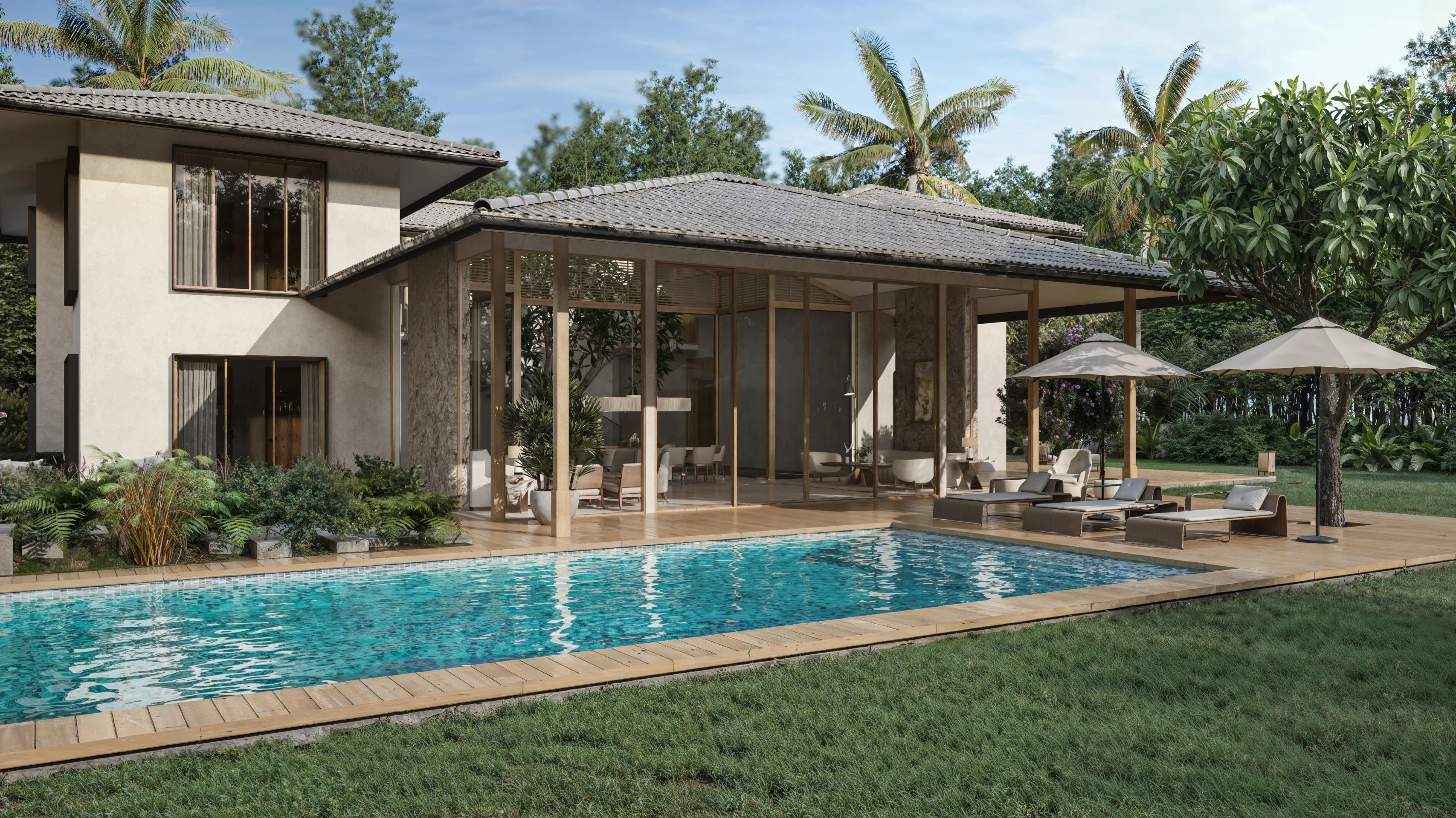 mumbai bungalow exterior day