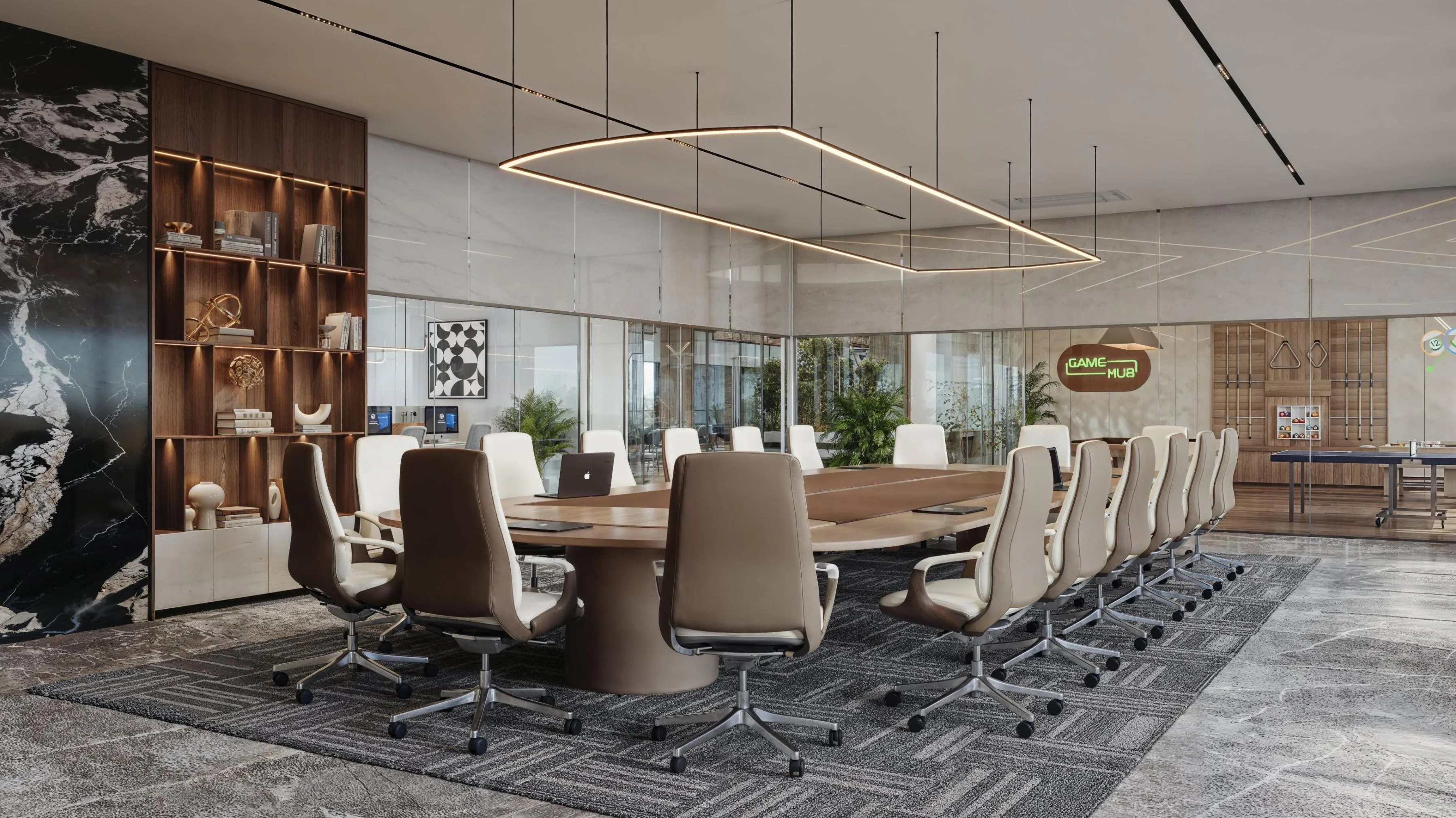 adani conference room 3d view