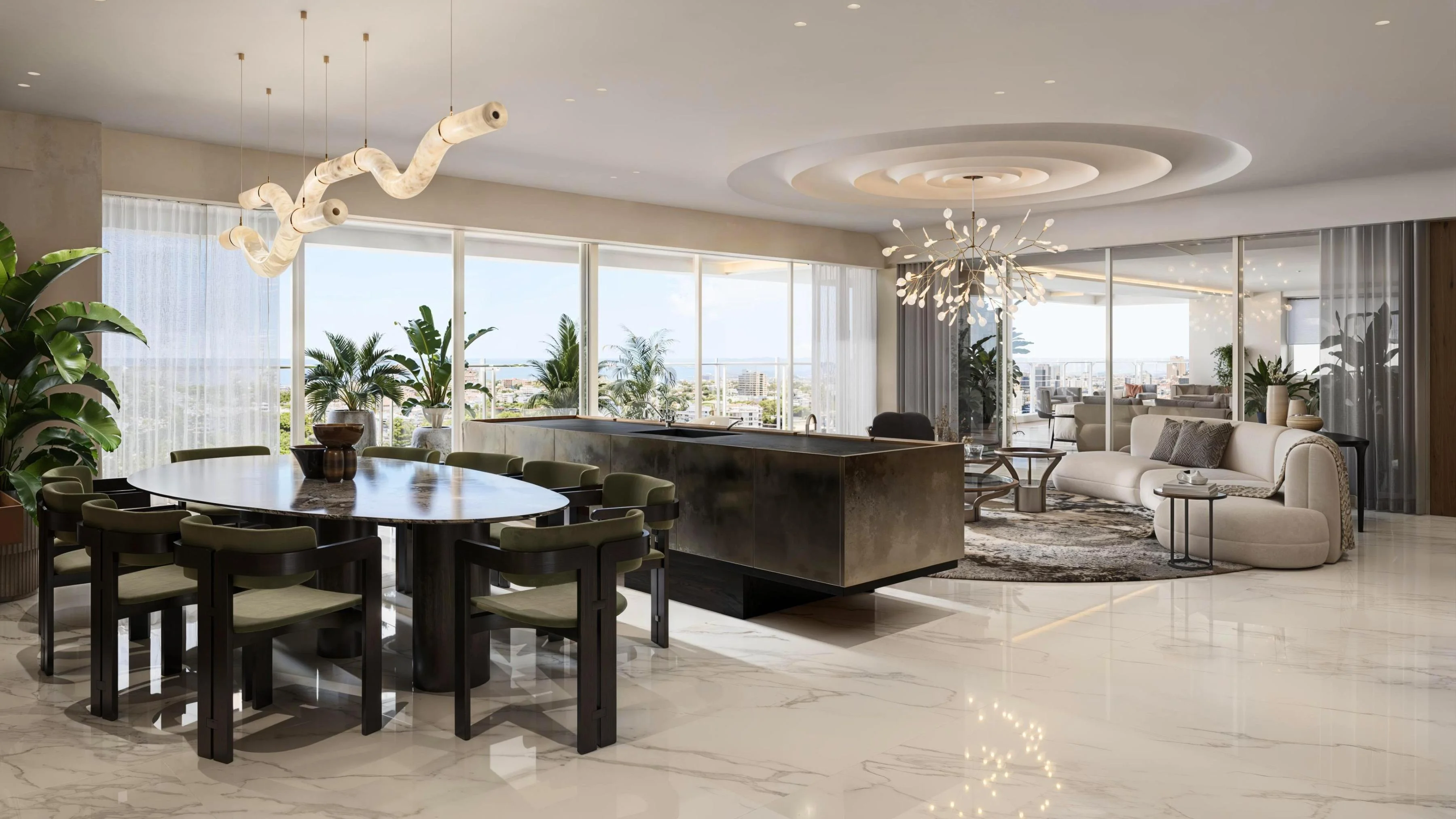 ambani living room 3d