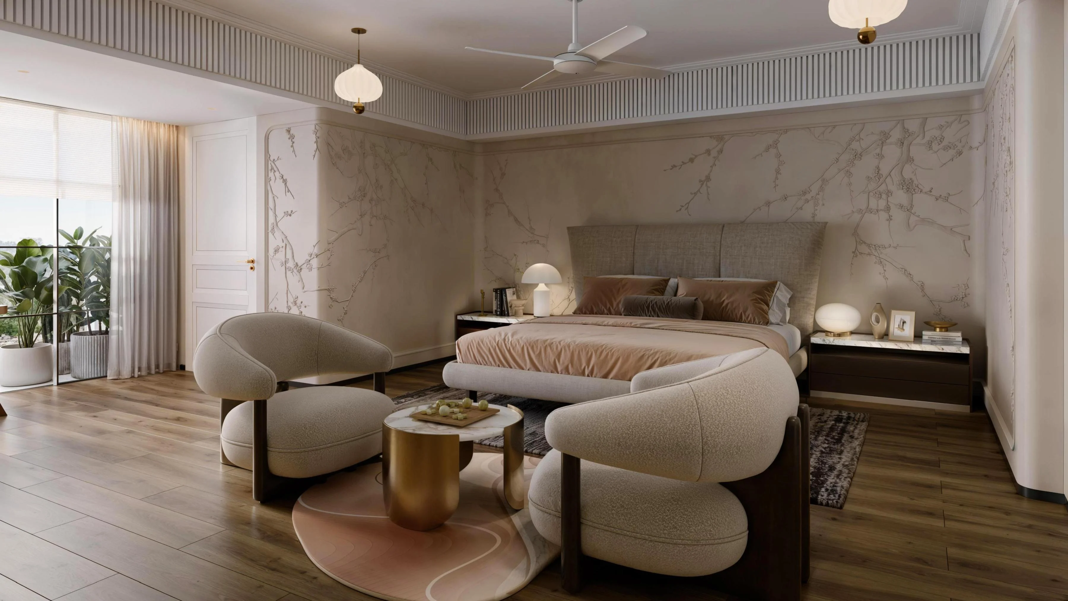 bedroom 3d view