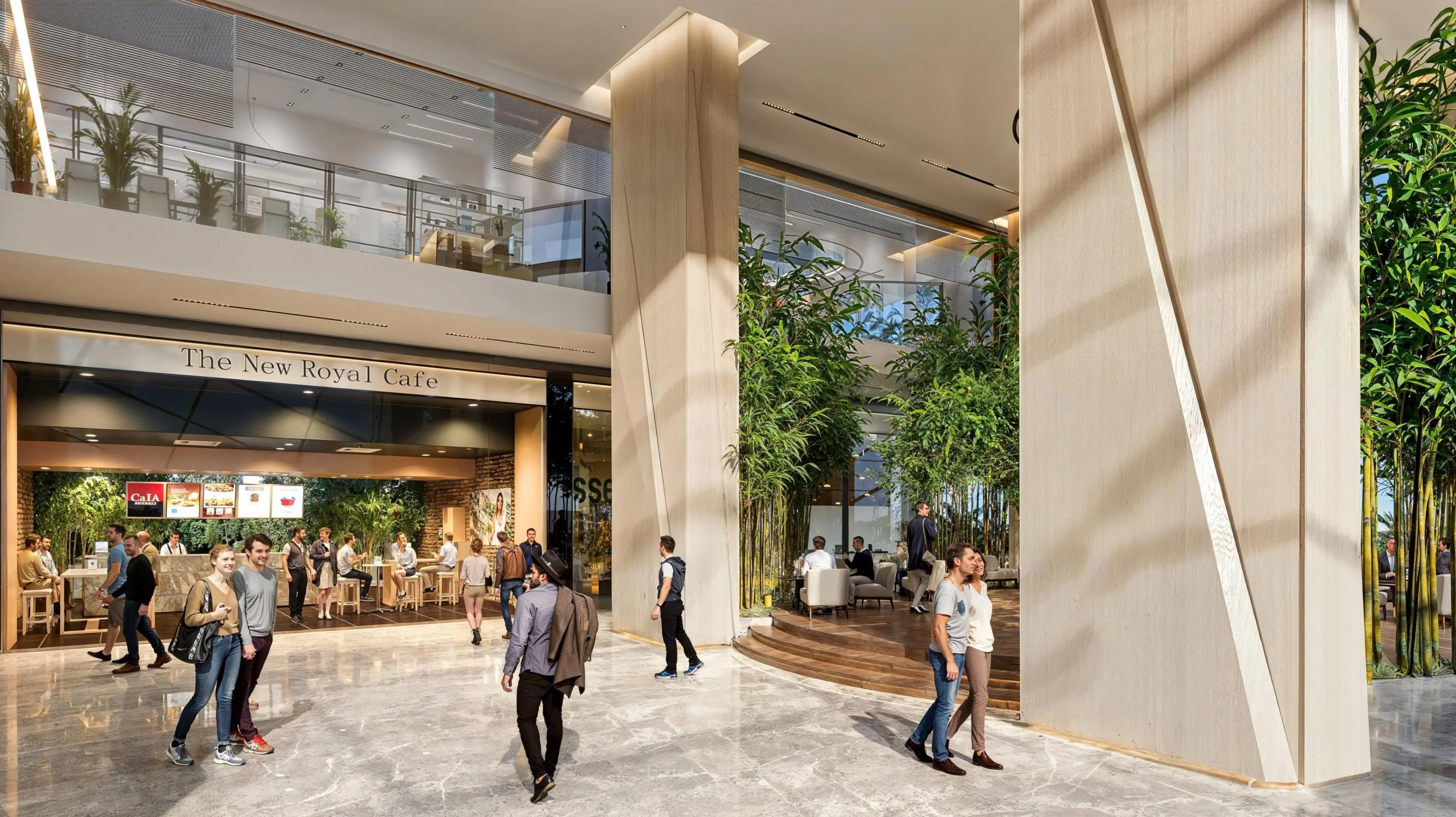 delhi CRC mall 3d view