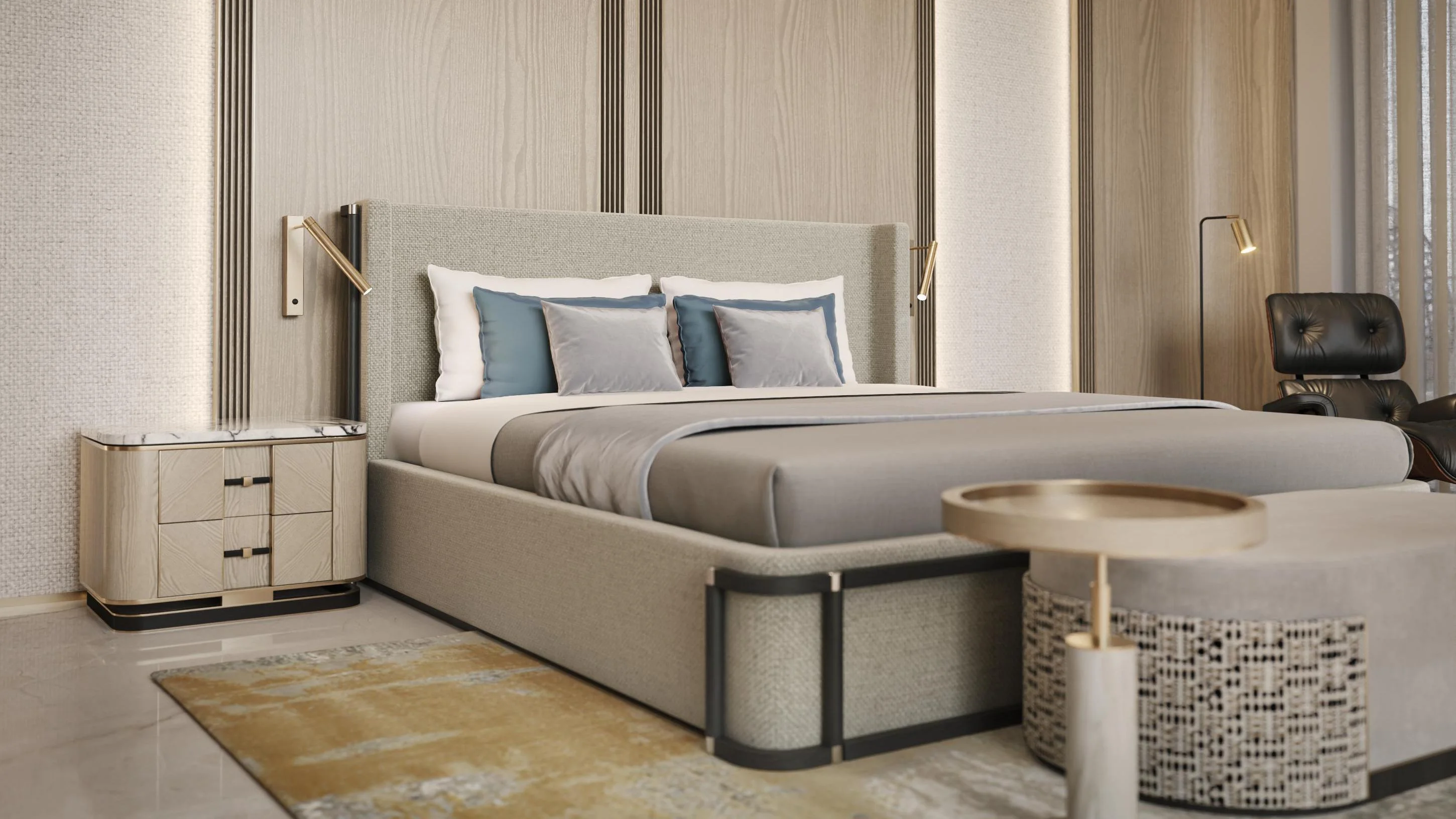 mumbai oberoi 360 bedroom 3d view