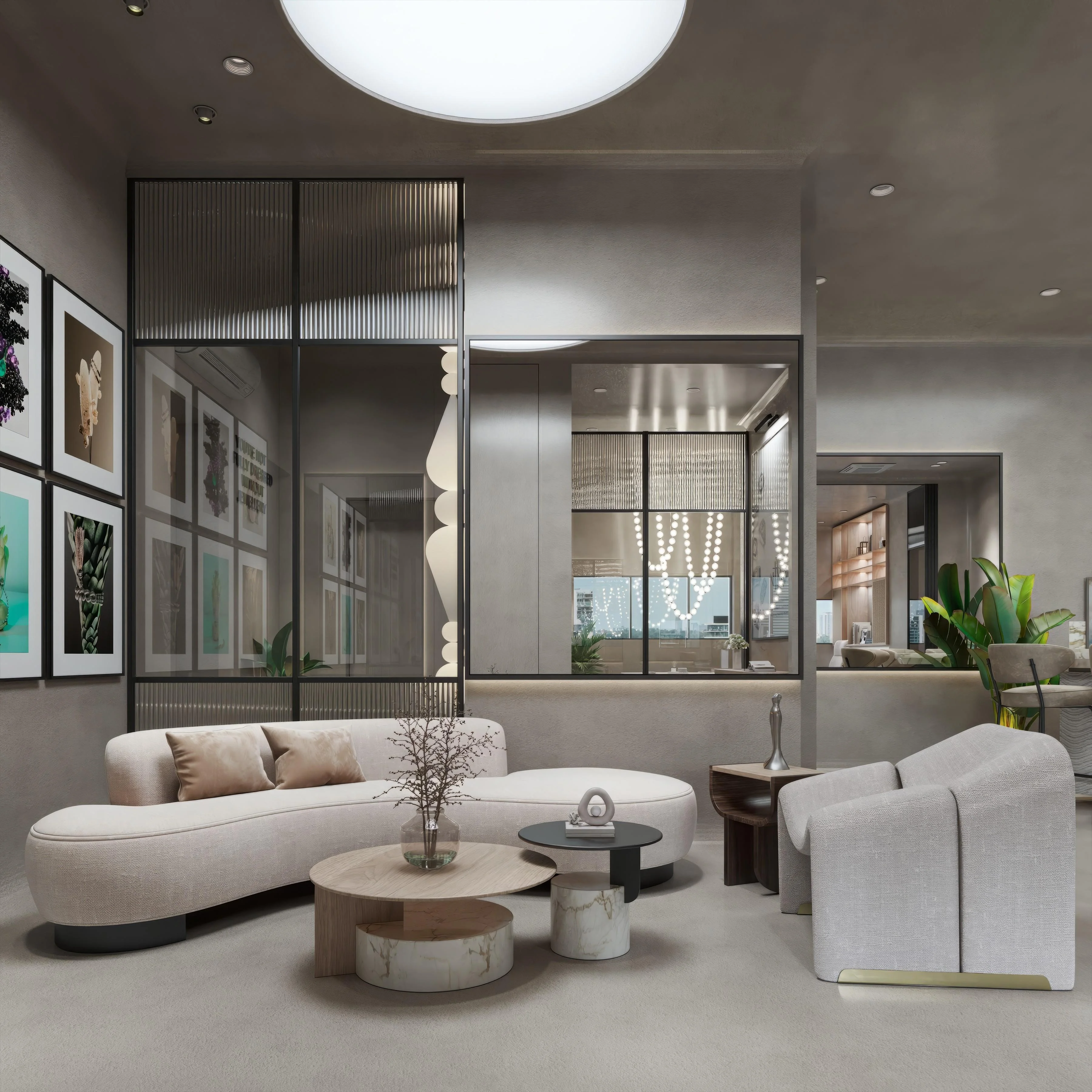 mumbai spa salon 3d view